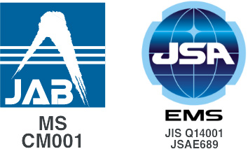 JABとJSAのロゴ